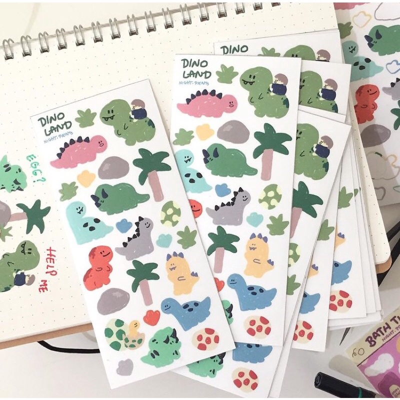 

Dino land sticker