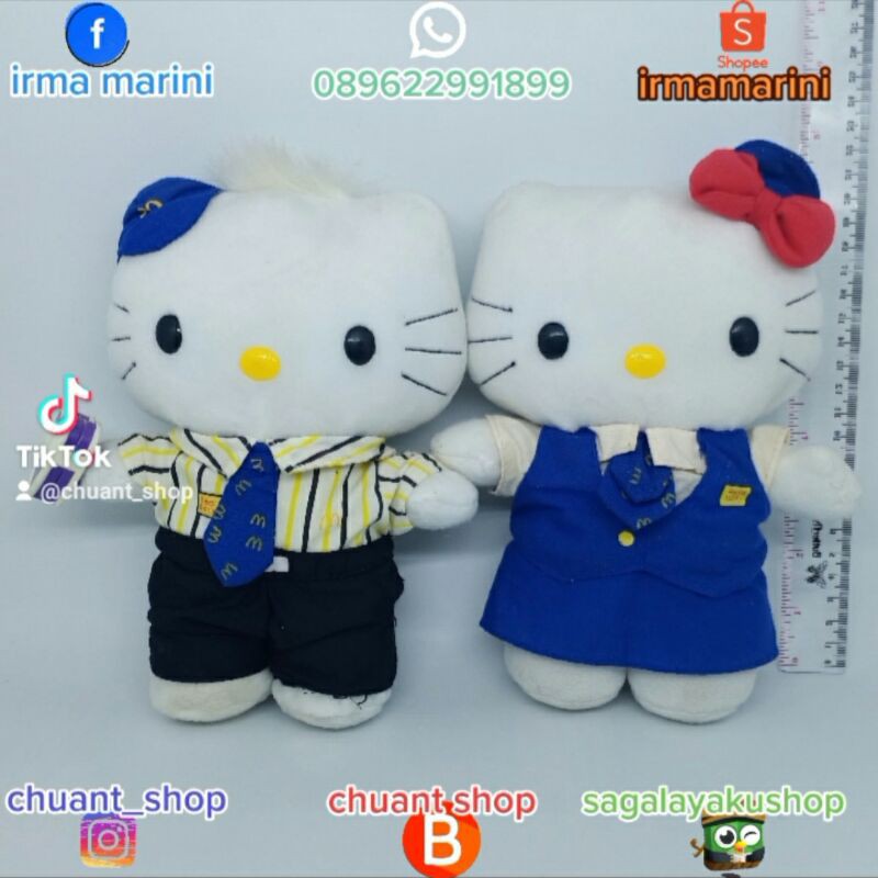 PRELOVED boneka hk couple MCD CREW good condition