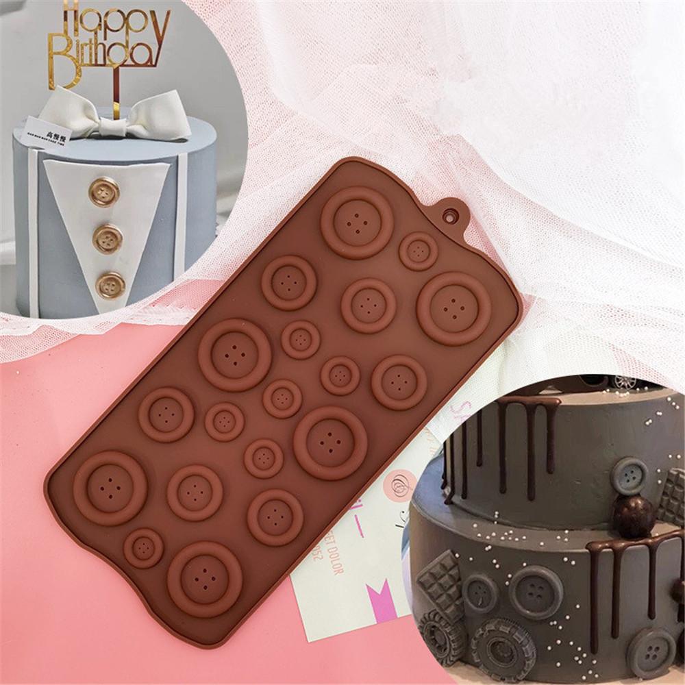 Solighter Kue Cetakan Silikon Jelly Puding Coklat Muffin Candy Baking Mold