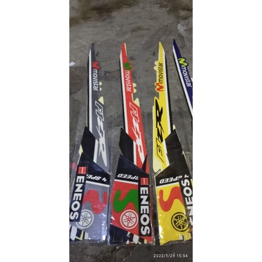 striping standar ori list stiker motor yamaha Fiz R motif movistar stiker FIZR movistar FizR