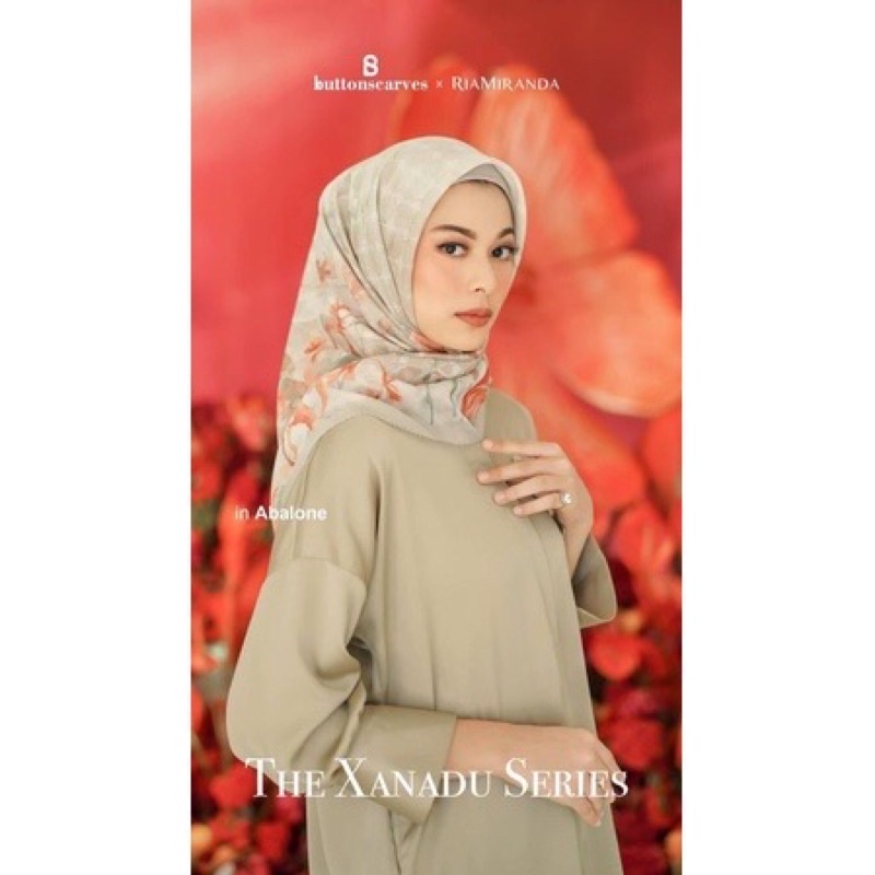 XANADU BUTTONSCARVES ABALONE