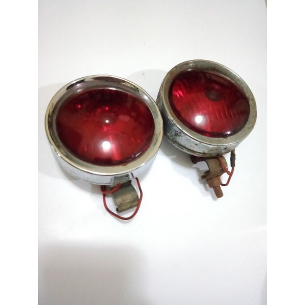 lampu motor kuno klasik antik jadul