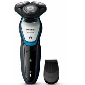 Wzqx Philips Aquatouch Wet & Dry Electric Shaver S5070 Black O8Oy