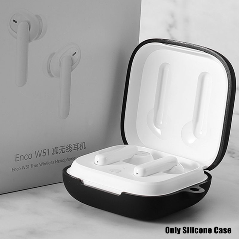 Cre Soft Case Silikon Earphone Bluetooth Anti Debu Untuk Oppo Enco W51