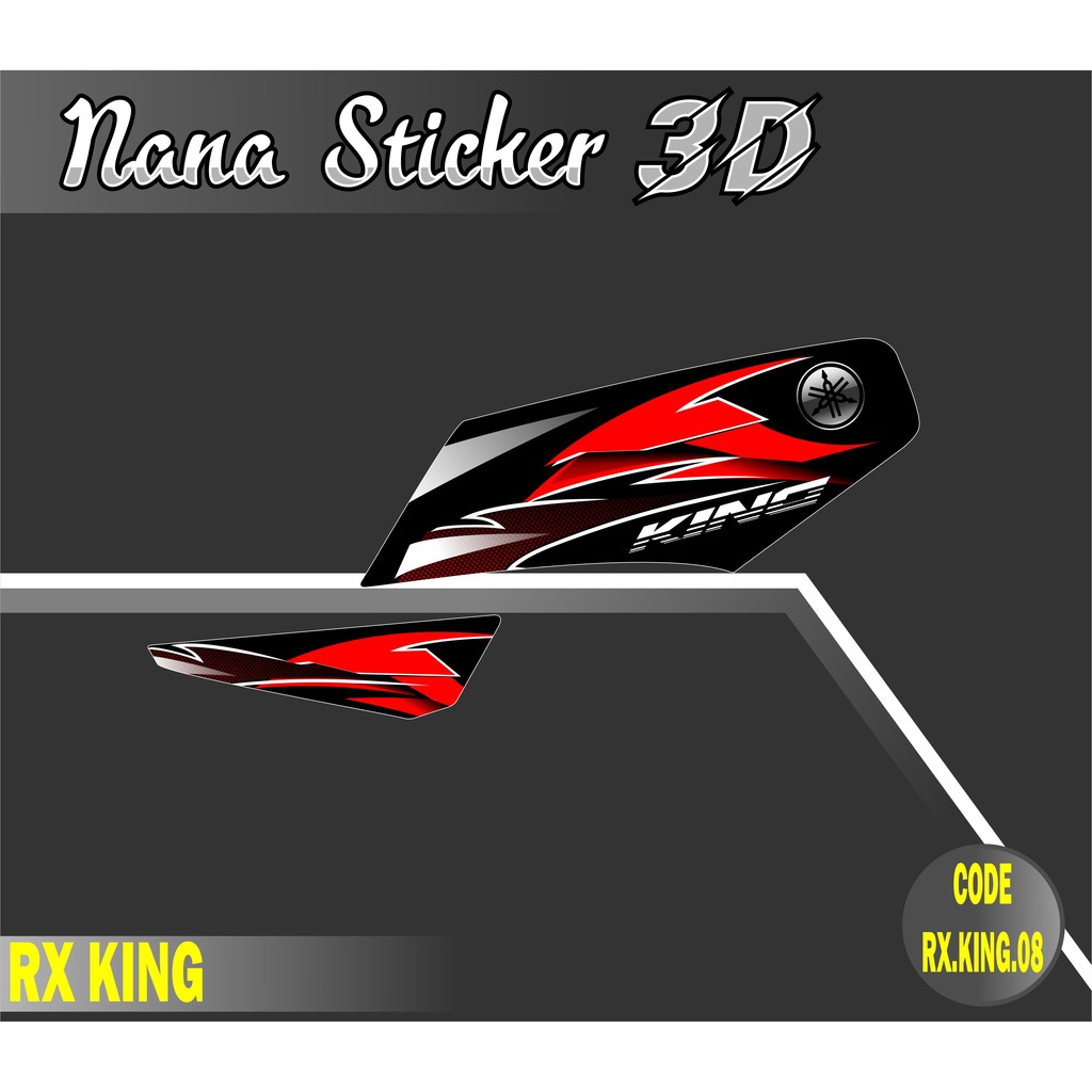 Striping RX King - Stiker Rx King List Variasi Motor STICKER RX KING CODE 08