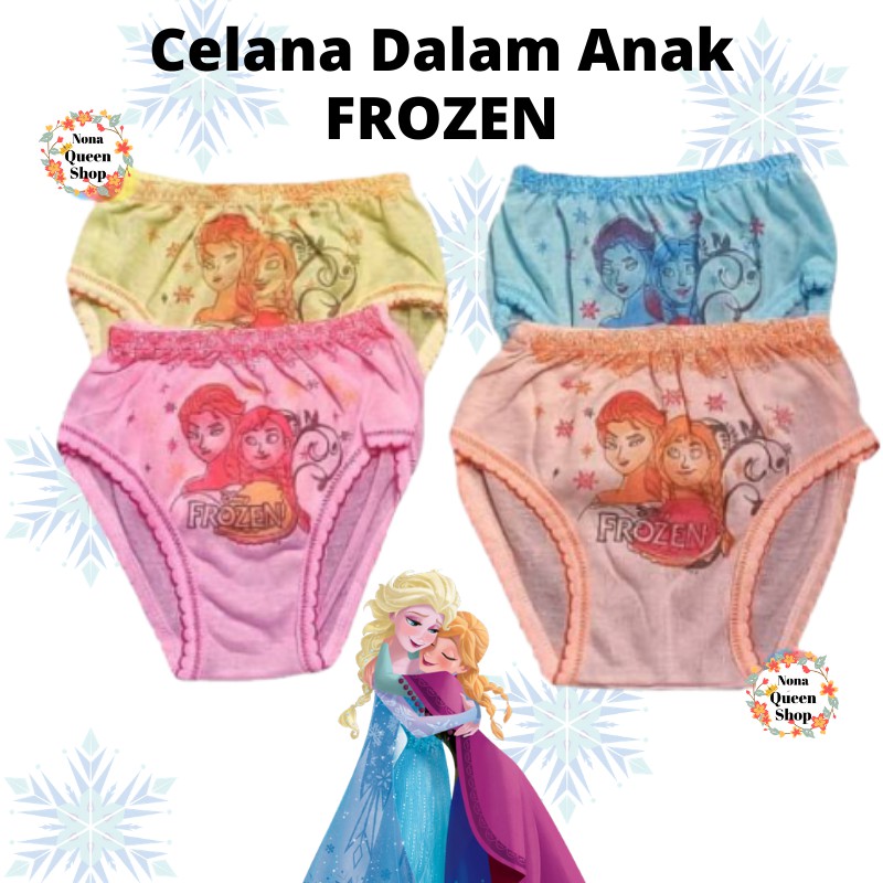 Celana Dalam Anak 1-2 Tahun Frozen CD Anak Perempuan
