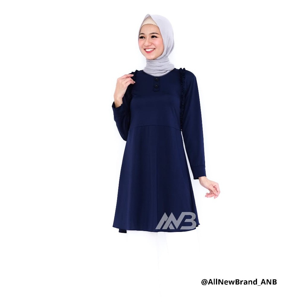 BEFAST - ZEC Tunik AGITA / Tunik T6 / Tunik Dleri HARGA PROMO HARGA DISKON Top GILA HARGA MODAL / Tunik Wanita / Tunik Polos / Tunik Kekinian 2021 / Tunik Formal / Tunik Lengan Panjang