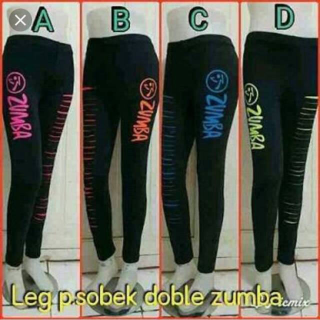 Celana senam / Laging panjang robek zumba