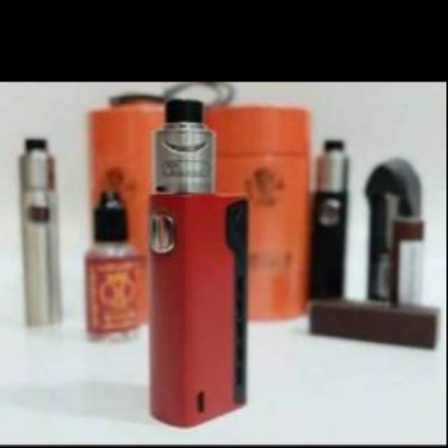 Vape Tesla Terminator 90Watt Fullset Siap Pakai Free Battery &amp; Free Liquid 10ml