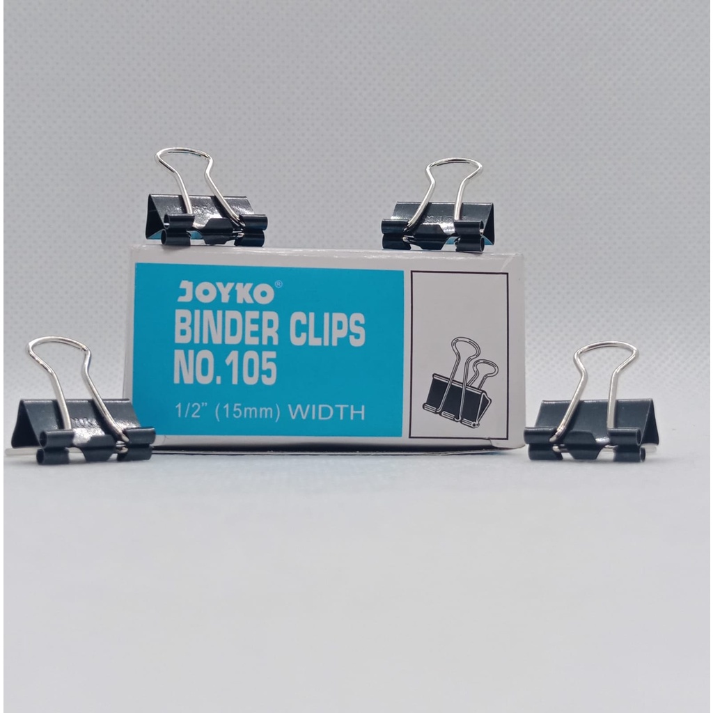 Binder Clips / Klip / Penjepit Kertas Joyko No. 105