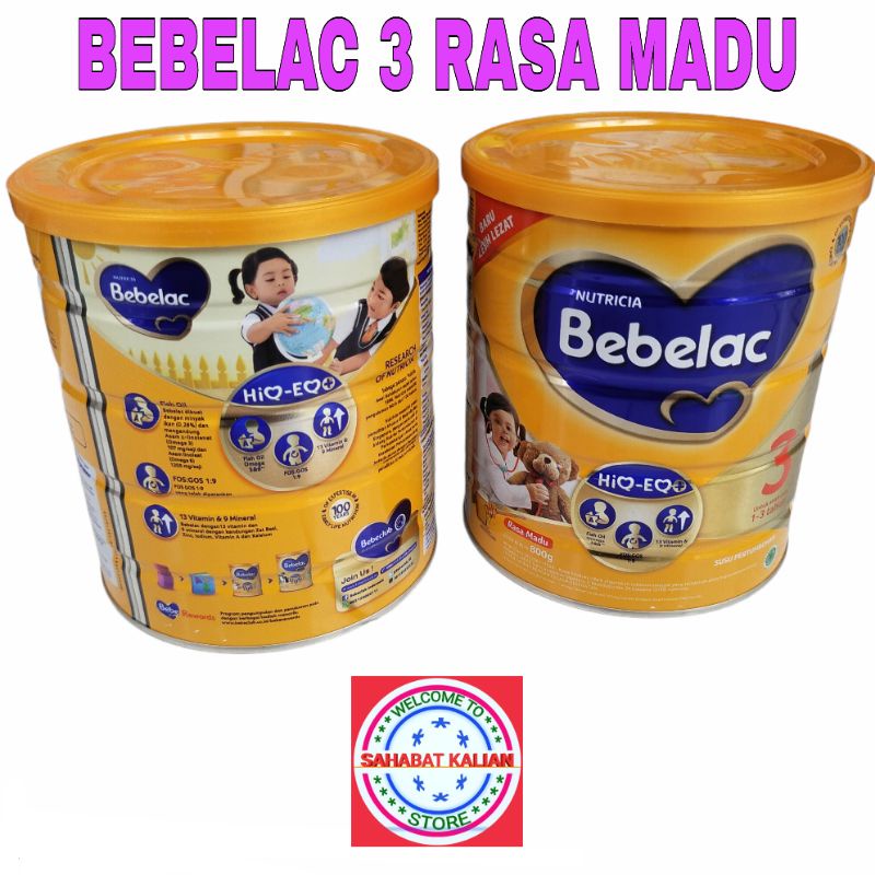 BEBELAC 3 BEBELAC 4 800GRAM