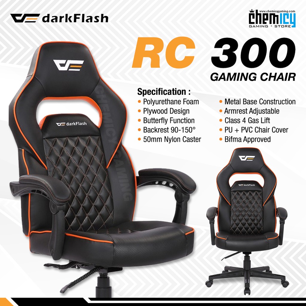 darkFlash RC300 Gaming Chair / Kursi Gaming