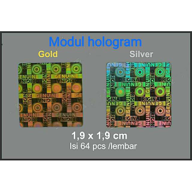 

Stiker hologram original genuine