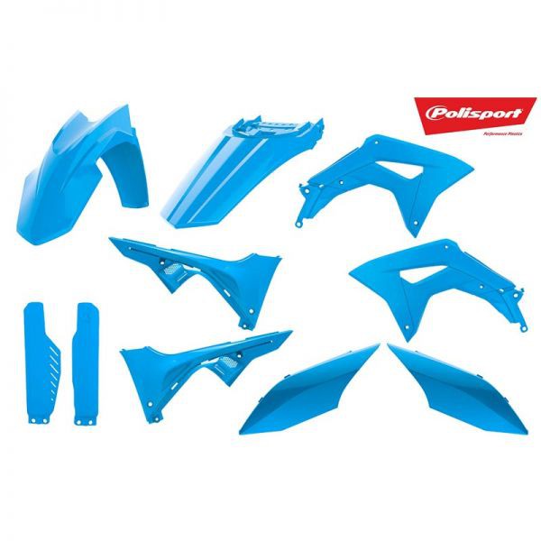 HONDA CRF150L - CRF 150 L 2017 2018 2019 2020 2021 2022 2023 2024 2025 - POLISPORT Complete Kit - Cover Body Full Set Motocross HONDA CRF 150 L