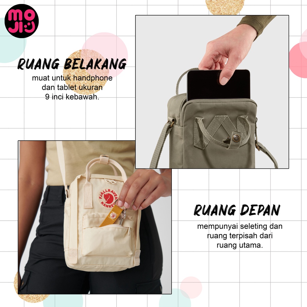 Tas Selempang Ukuran 8,5 Inch Model SLINGBAG CanCan - Import