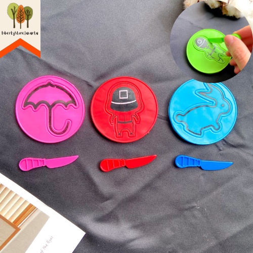 Mainan Dalgona Candy Lucu Imut Kreativitas Anak Kado Unik Souvernir Kreatif Mainan Anak Murah Terbar