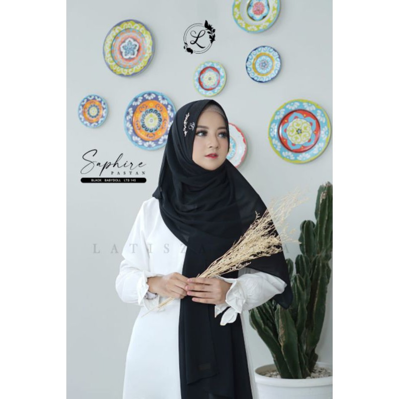 PASHMINA INSTAN SAPHIRE ORIGINAL LATISZA HIJAB
