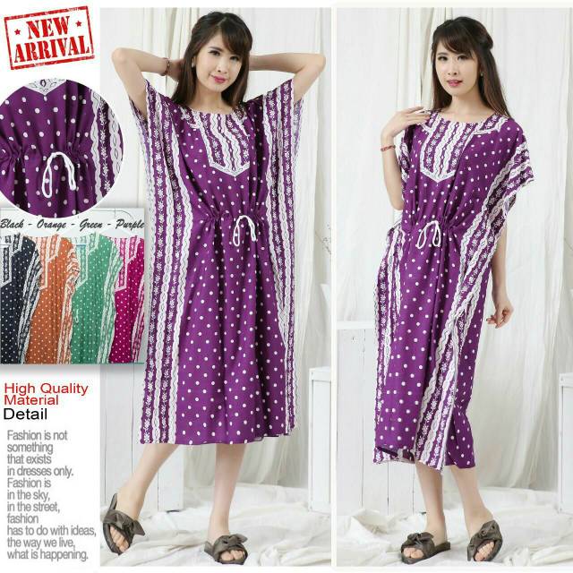 Daster lowo jumbo polka grosir baju tidur adem bumil murah Daster lowo jumbo polka grosir baju tidur adem bumil murah