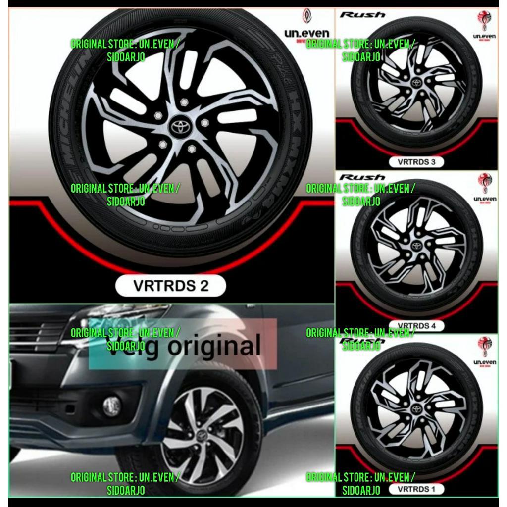 STICKER VELG TOYOTA RUSH