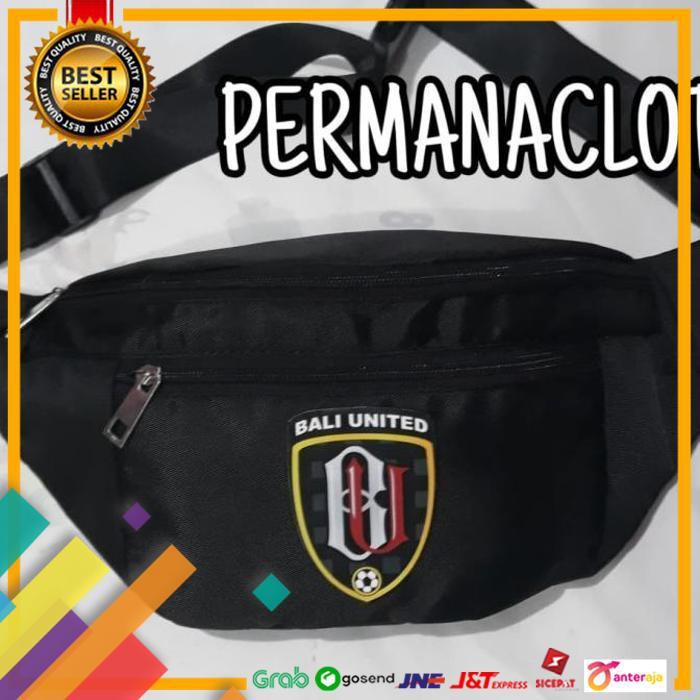 HOT DEAL.. WAITSBAG TAS SELEMPANG BALI UNITED - MERAH ..TERLARIS