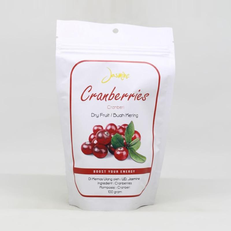 

JASMINE DRY FRUIT CRANBERRIES 100G