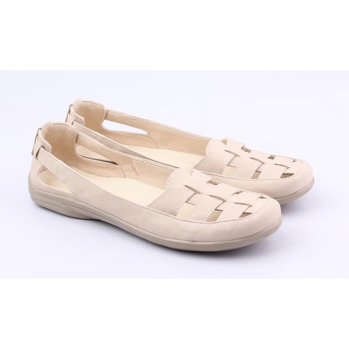 Sepatu Wanita Flat Shoes Cibaduyut Slip on Catenzo KS 810