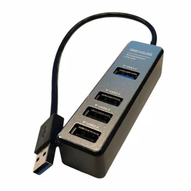 USB Hub Rexus 4 Port RXH-329/Rexus USB Hub 329 4port/Rexus RXH-329 - USB HUB 4PORT