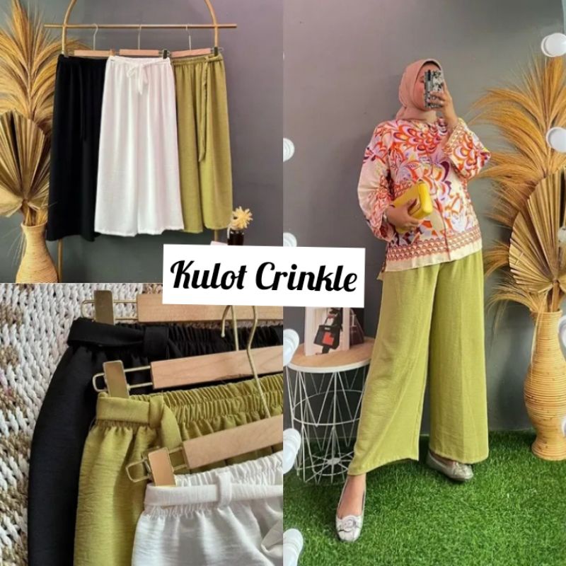 KULOT CRINKLE PREMIUM / KULOT RIBBON / KULOT HARIAN / CELANA HARIAN