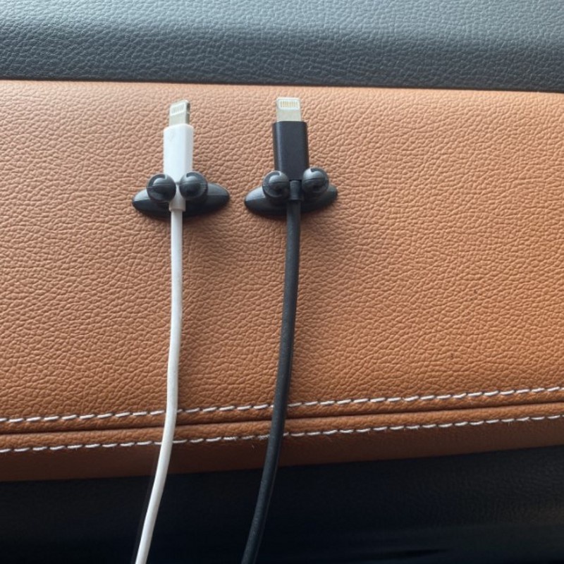 Klip Holder Kabel Usb Untuk Dashboard Mobil