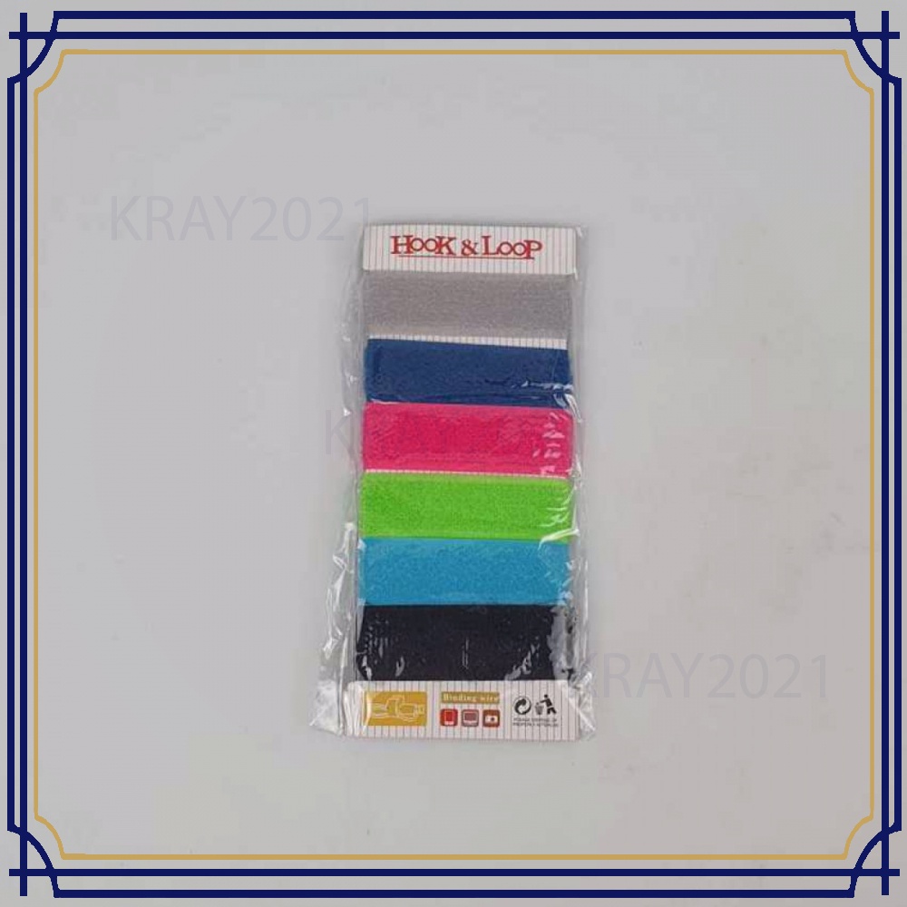 Klip Kabel Velcro 6 PCS - CC-918