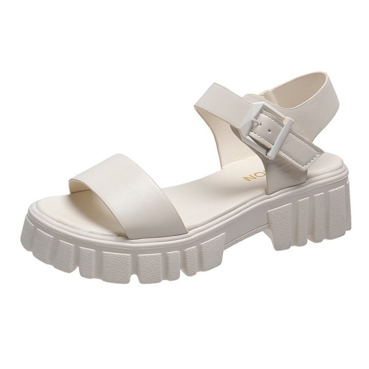 LUMMYSHOP SANDALS WANITA SATIVA PLATFORM IMPORT