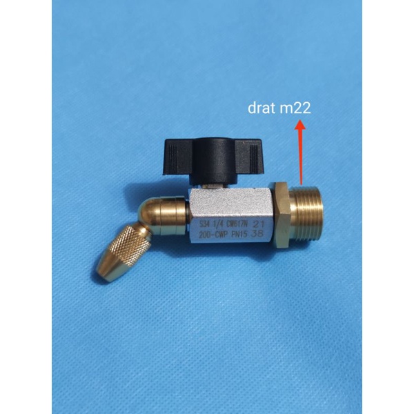 Nozzle Jet Cleaner L Drat M22 Italy Alat Cuci Ac