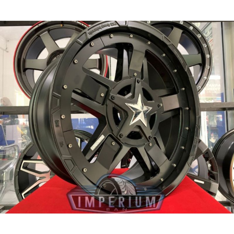 Velg Mobil Ring 20 R20 Lebar 9 Lobang 6 Pcd 6X114 Nissan Navara Terra