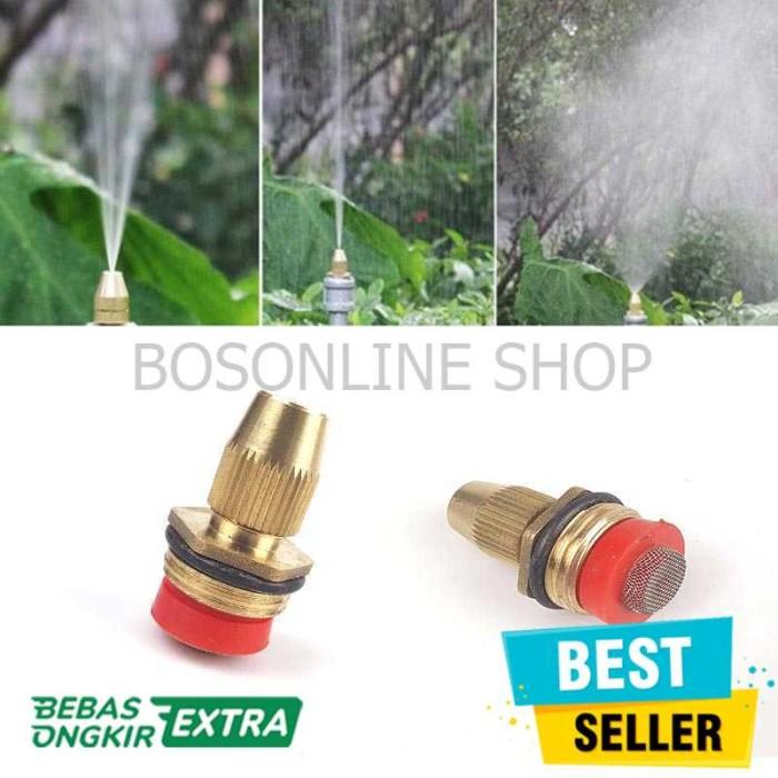 Sprinkler Water Mist Sprinkler Spuyer Sprayer Kabut Embun Irigasi Taman 1/2 Inch