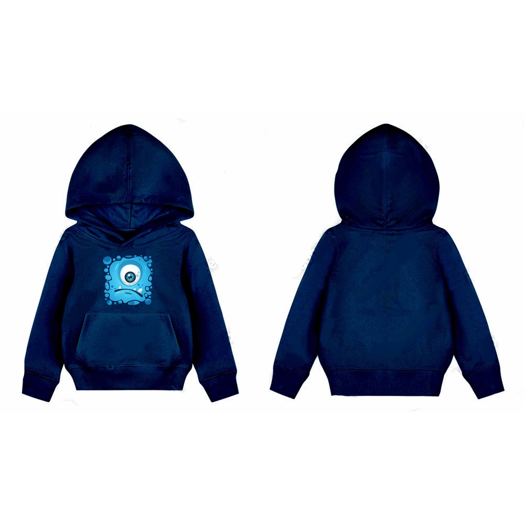 Hoodie Blubub Sweater Pakaian Fleece Anak M -XL