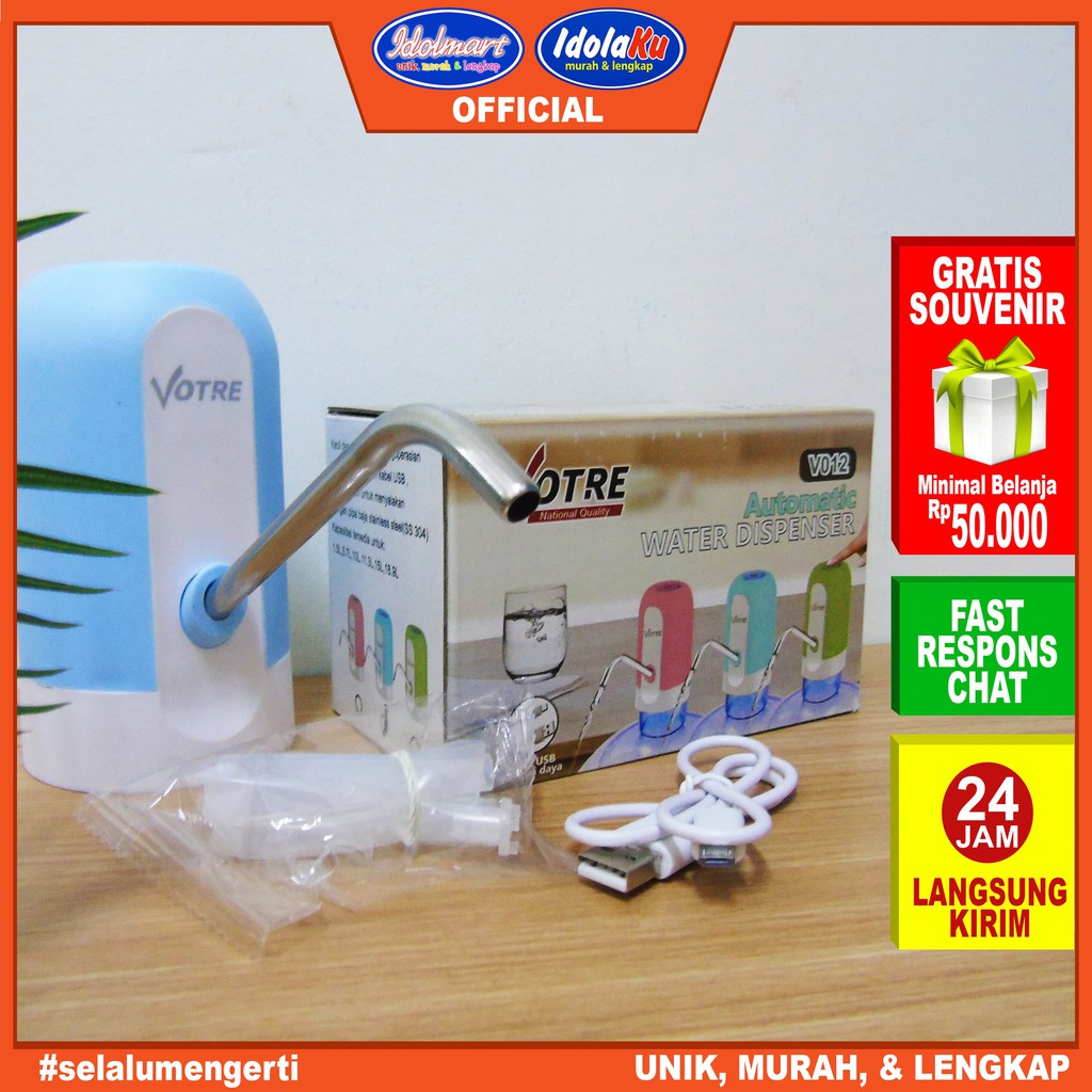 IDOLMART Pompa Galon Elektrik / Dispenser Air Elektrik Idolmart Surabaya