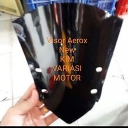 Visor Aerox New Smoke Cembung