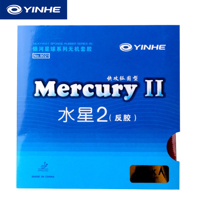 Original yinhe Mercury 2karet Tenis Meja9021Untuk Raket Tenis Meja blade racquet ping pong Karet Jerawat