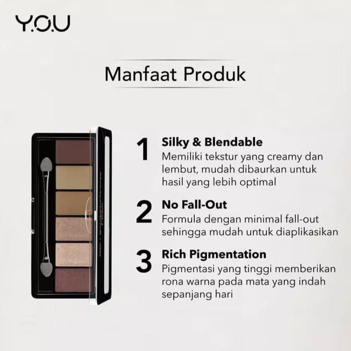 YOU Basic Collection Naturally Perfect EyeshadowPelette (discount 50%)