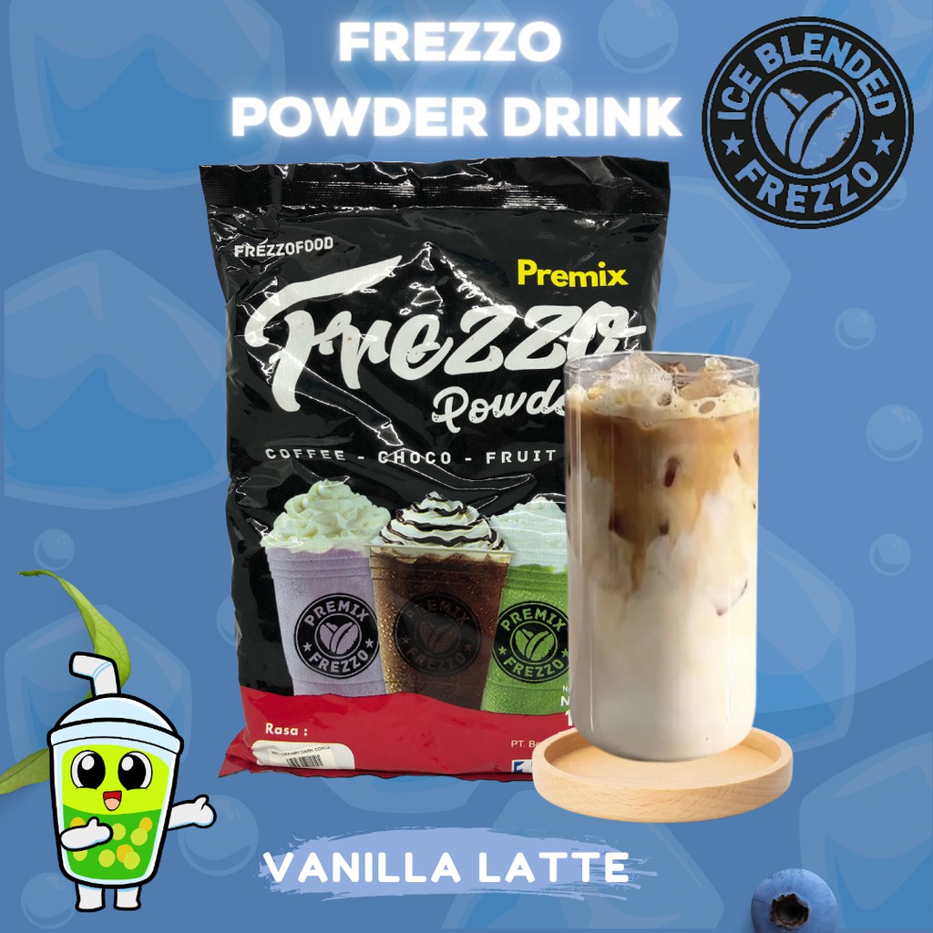 Frezzo Bubuk Minuman Rasa Vanilla Latte / Vanilla Latte Powder Drink 1 Kg