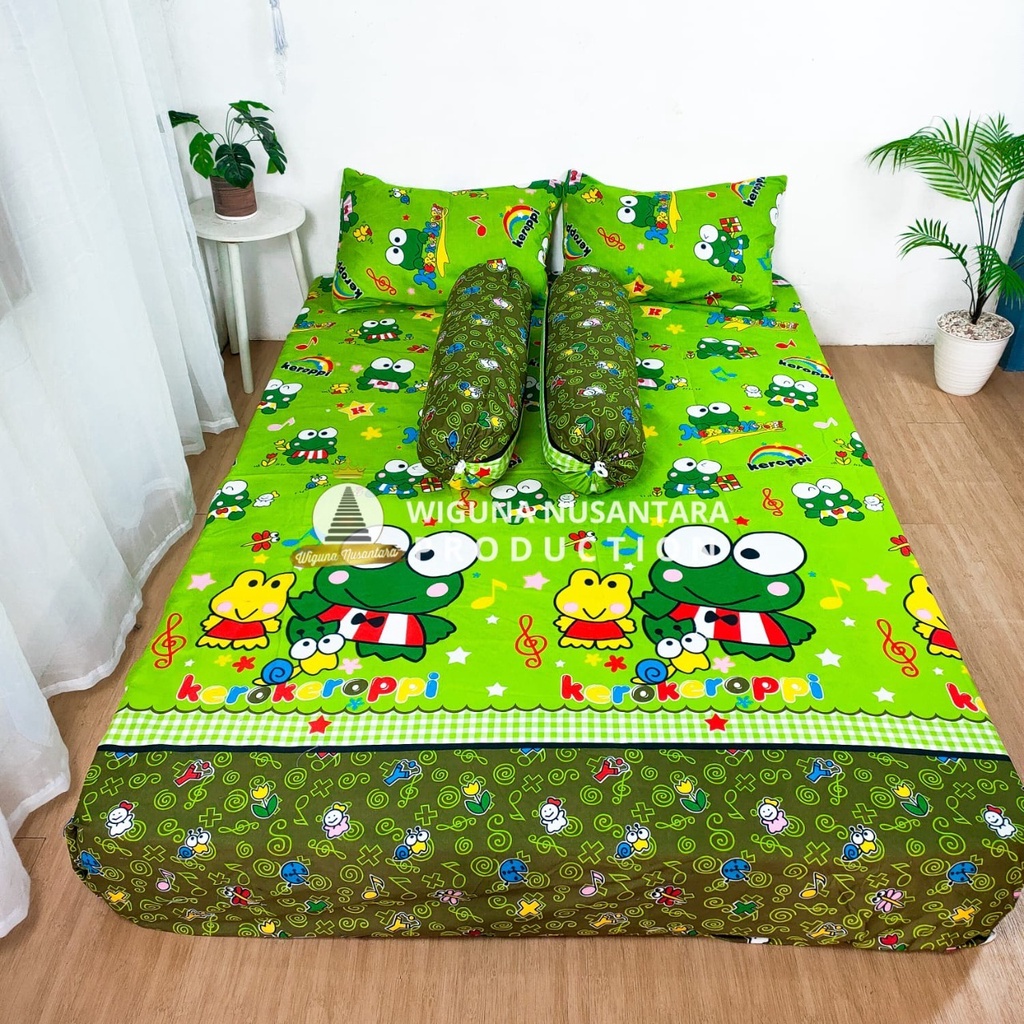 Sprei Anti Geser 120 x 200 x 20Cm / 120 x 200 x 30 Cm Seprei Aesthetic