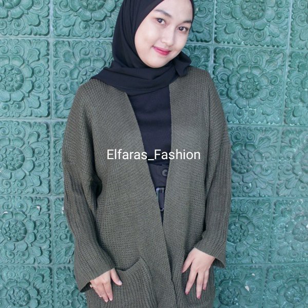 Oversized cardigan lavella