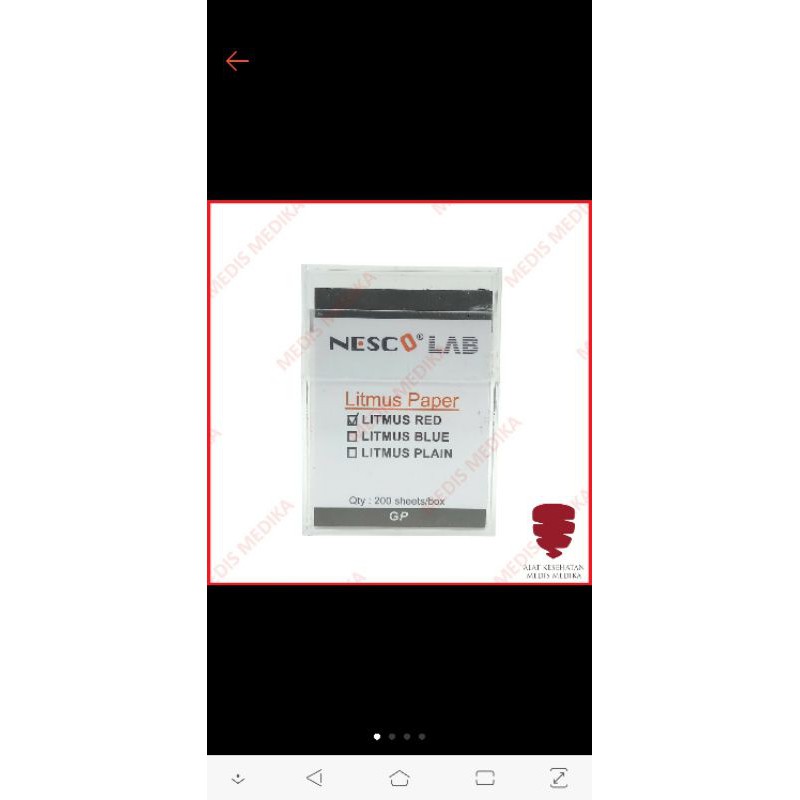 kertas lakmus merah cek ketuban