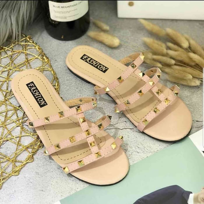 Sandal Wanita Slop Fanila SDL122