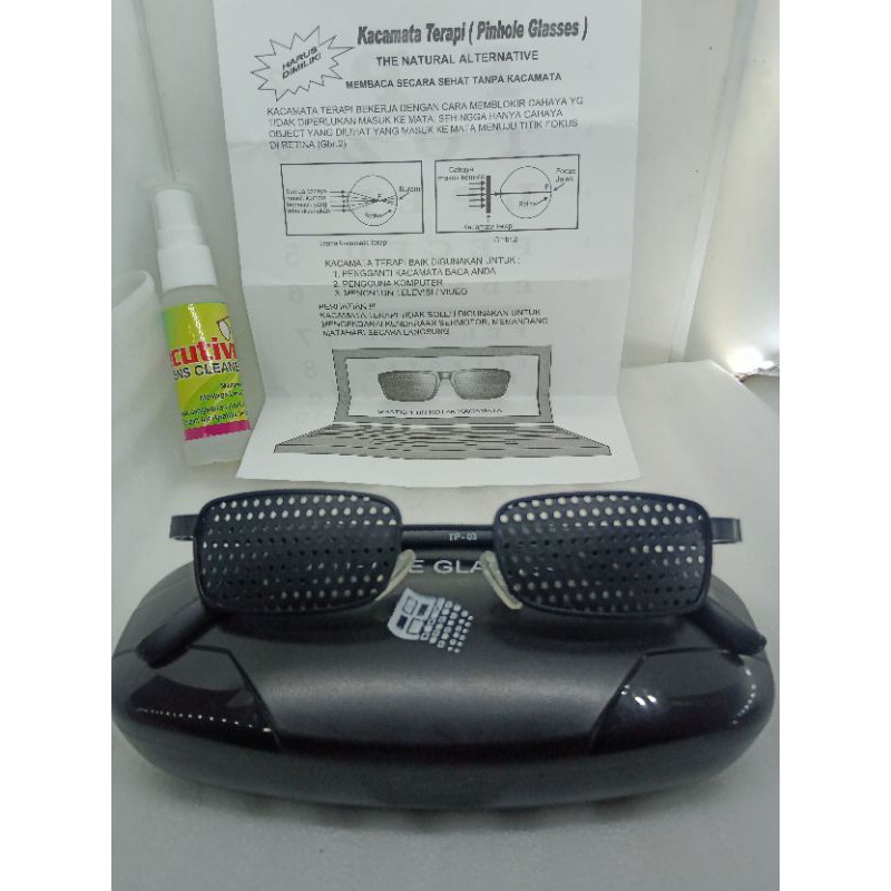 KACAMATA TERAPI MATA mengurangi minus dan plus