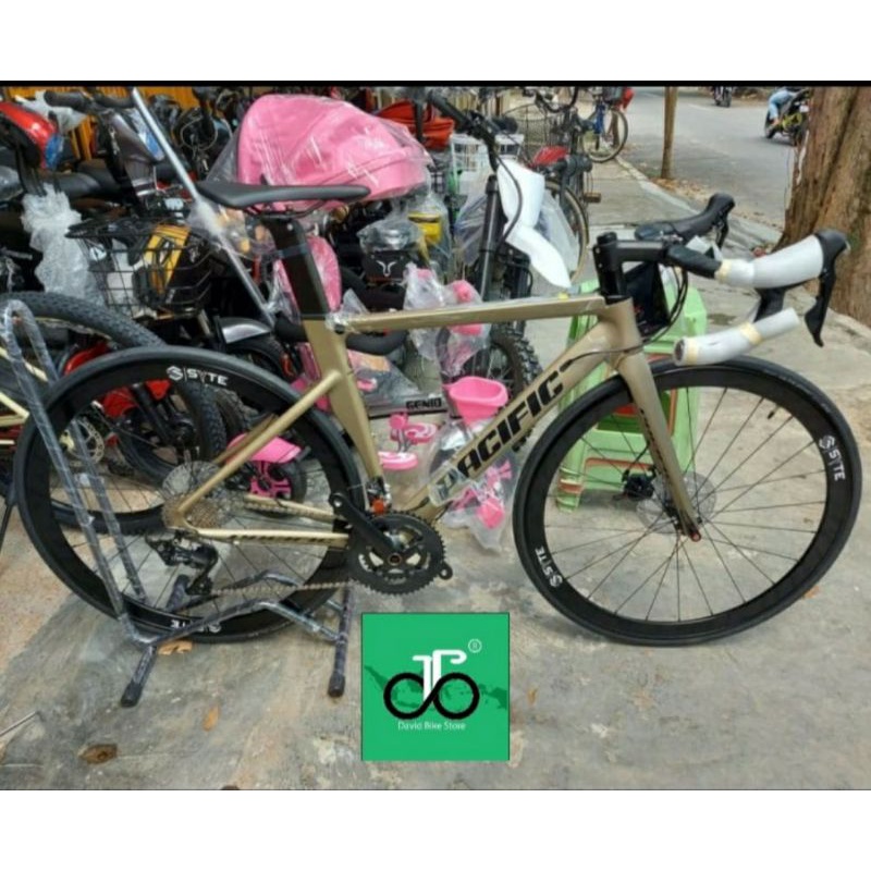 Sepeda Balap 700c (Road Bike) Pacific Magenta