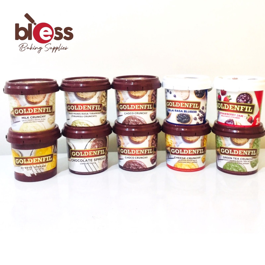 

Goldenfil Kemasan 1 Kg / Selai Aneka Rasa