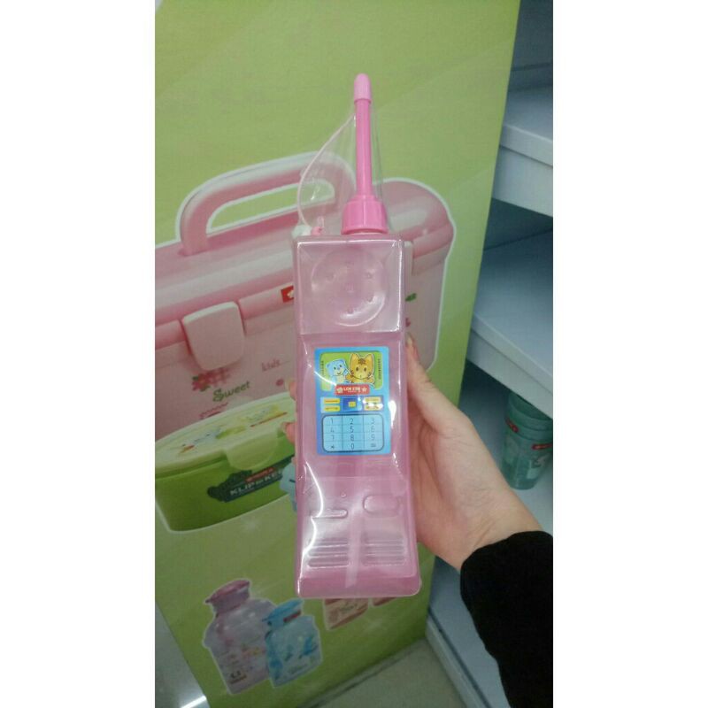 Lion Star NF-1 NF-2 Telephone Bottle 350 ml 500 ml Botol Minum Unik Bentuk Telepon Handphone HP-500 ml