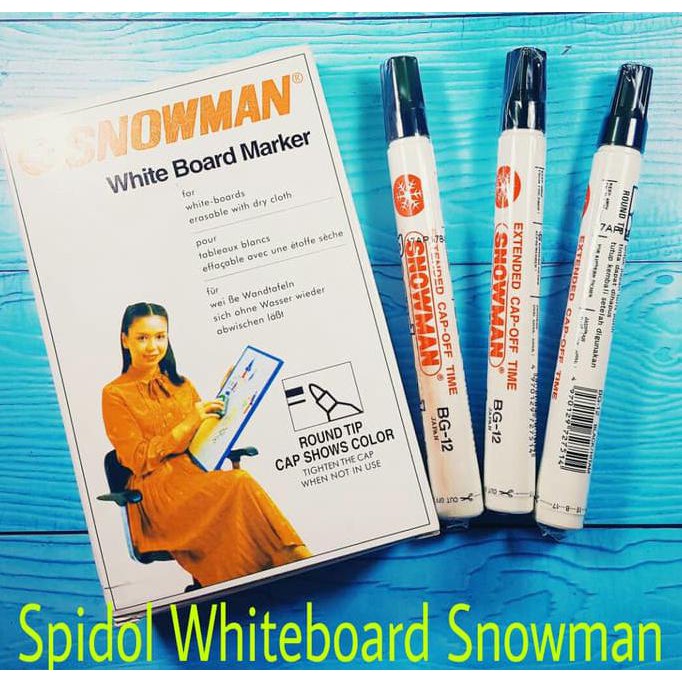 

HOT SALE Spidol White Board Snowman Terjamin