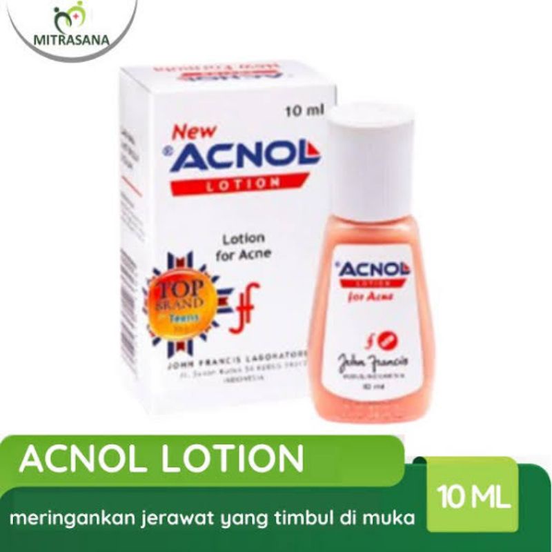 ORIGINAL NEW ACNOL LOTION FOR ACNE 10 ML / OBAT JERAWAT ACNOL LOTION 10ML